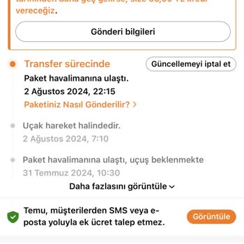 Temu Siparişim Havaalanında Bekliyor: Gümrük Sorunu