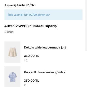Kargoist Bershka Siparişi Kayıp Kargo