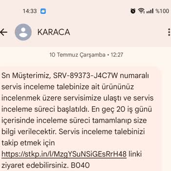 Karaca Züccaciye Karaca Servise Giden Ürün Teslim Edilmedi, Para İadesi Alamıyorum