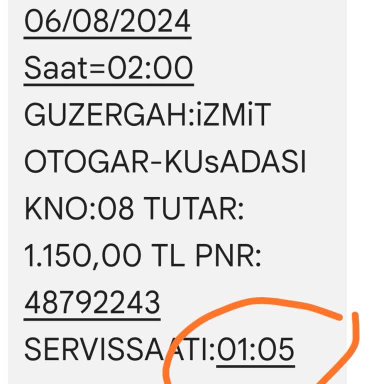Efe Tur Gece Servis Sorunu Ve Müşteri Memnuniyetsizliği