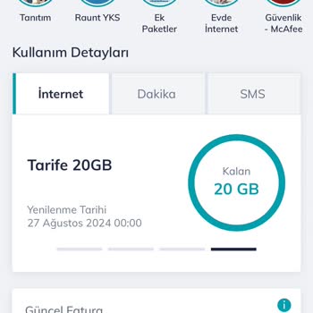 Türk Telekom Bitmemiş İnternet Paketine Bitti Uyarısıyla Haksız Kazanç