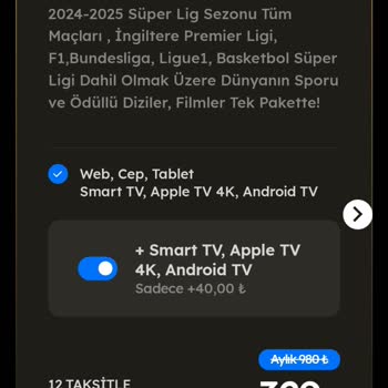 TOD Tv Aylık Değişen Fiyat Performansı Müthiş