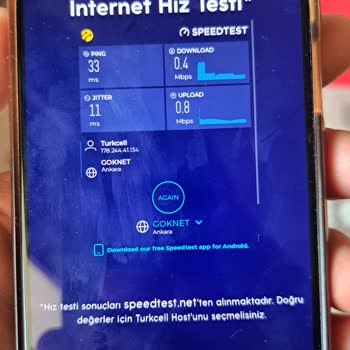 Turkcell 2024 Yılında Bile İnternet Hızı Sorunu Yaşıyoruz