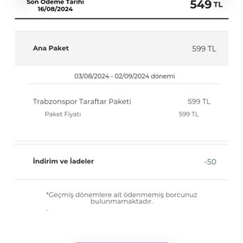 Digiturk Haksız Kesilen Fatura