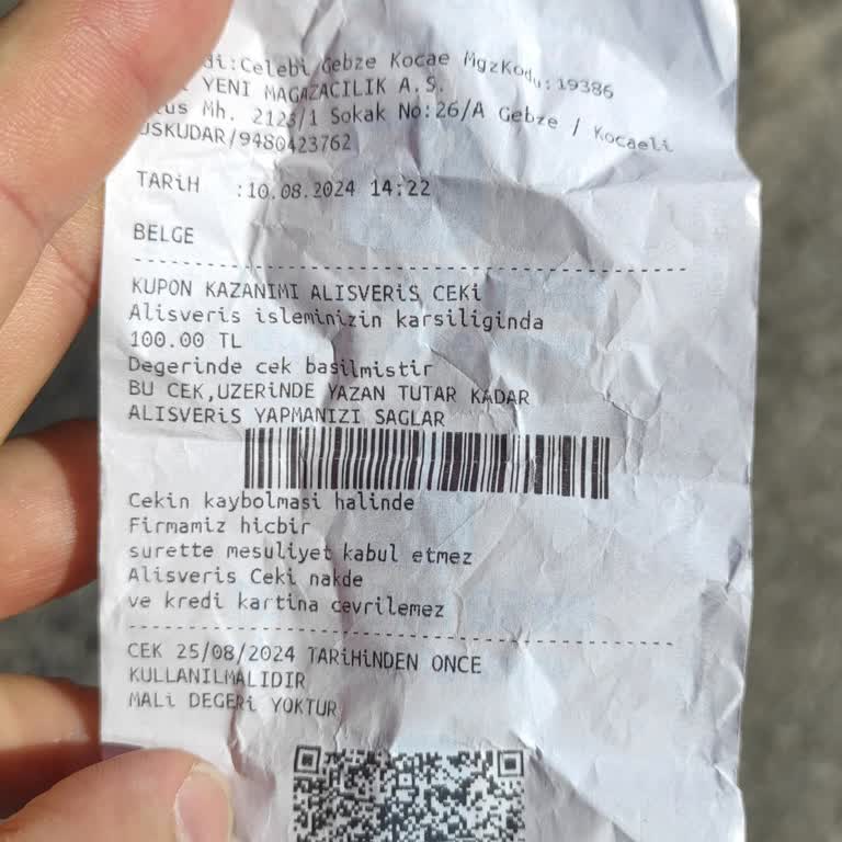 A101 Hediye Çeki Kullanımında Yaşanan Sorunlar