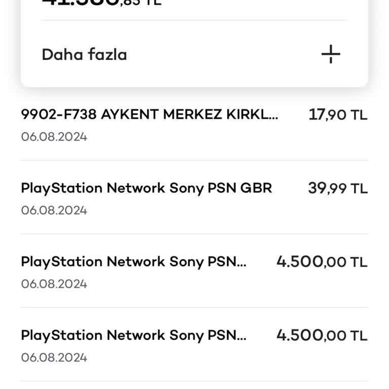 Akbank Kredi Kartından Bilgim Dışında Harcama Yapılması.