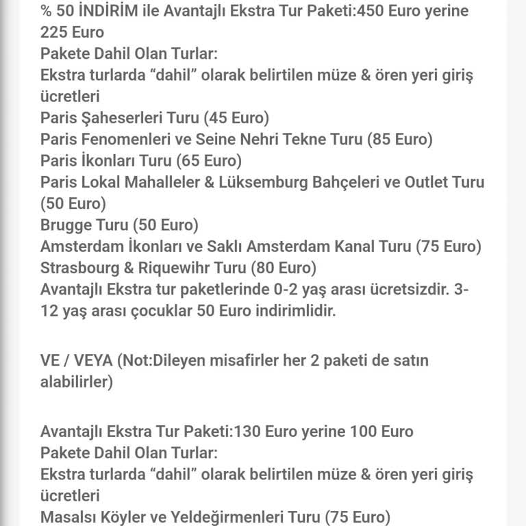 Tatilbudur Ekstra Turlara Boşuna Para Verdik!