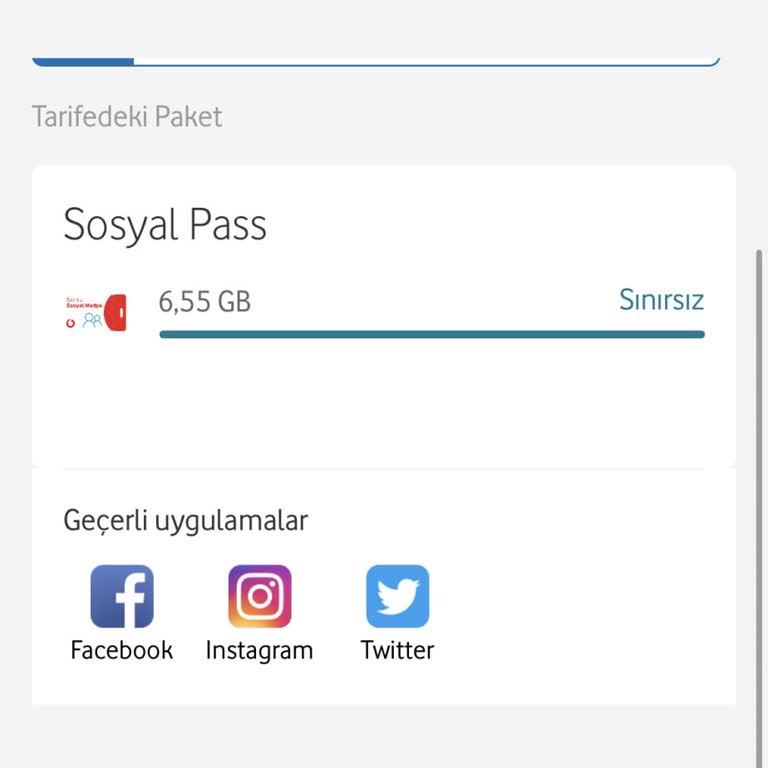 Vodafone Pass Paketinin İnternet Tüketimi Sorunu