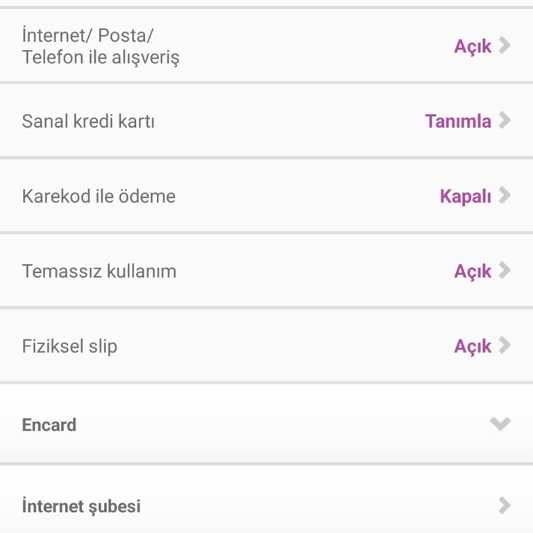 Enpara Kredi Kartı Limit Kısıtlaması