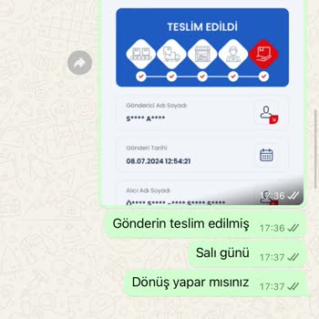 OZSARICAM Ürün Teslimatında Yaşanan Sorunlar