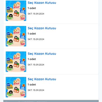 KazandıRio KazandiRio Uc Stokları Yenilenmedi