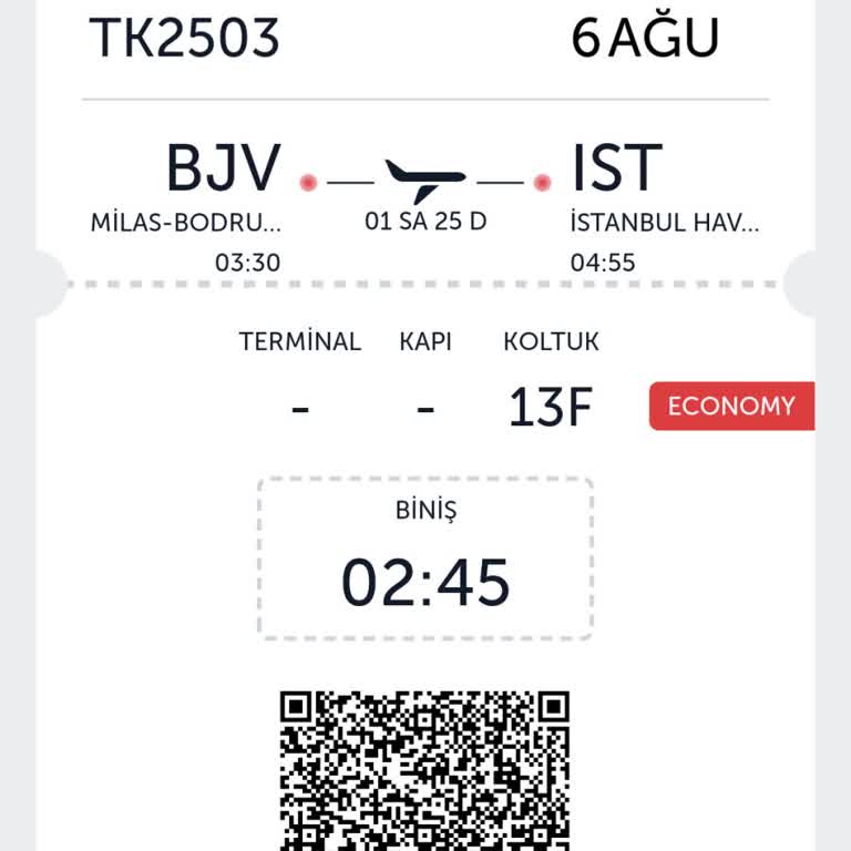 THY Habersiz Koltuk Değişikliği