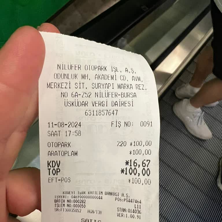 Sur Yapı Marka AVM Sur Yapı Otopark Hizmetinde Yaşanan Sorunlar