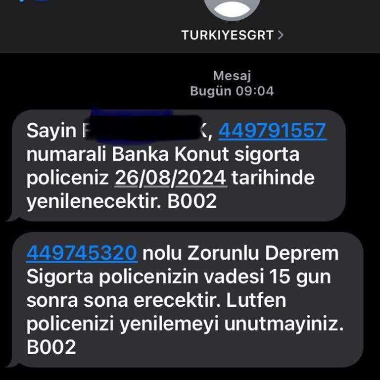 Türkiye Sigorta Aş. Rızam Olmadan Evimi Sigortalıyor