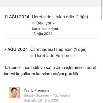 Apple Ücret İadesi Sorunu
