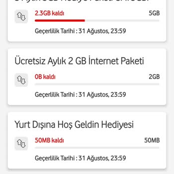 Vodafone Taahhüt Yenileme Sonrası Eksik Hizmet Ve Müşteri Temsilcisi Sorunu