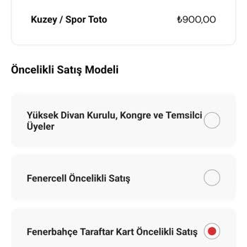 Fenerbahçe Taraftar Kartı İle Bilet Alma Sorunu