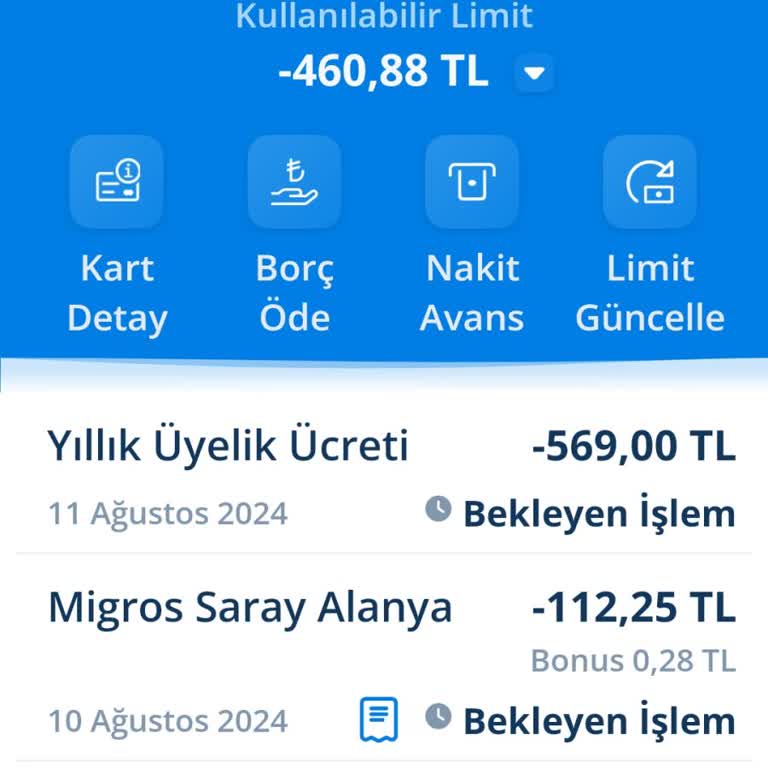 Denizbank Yılık Üyelik Ücreti İptali Talebi