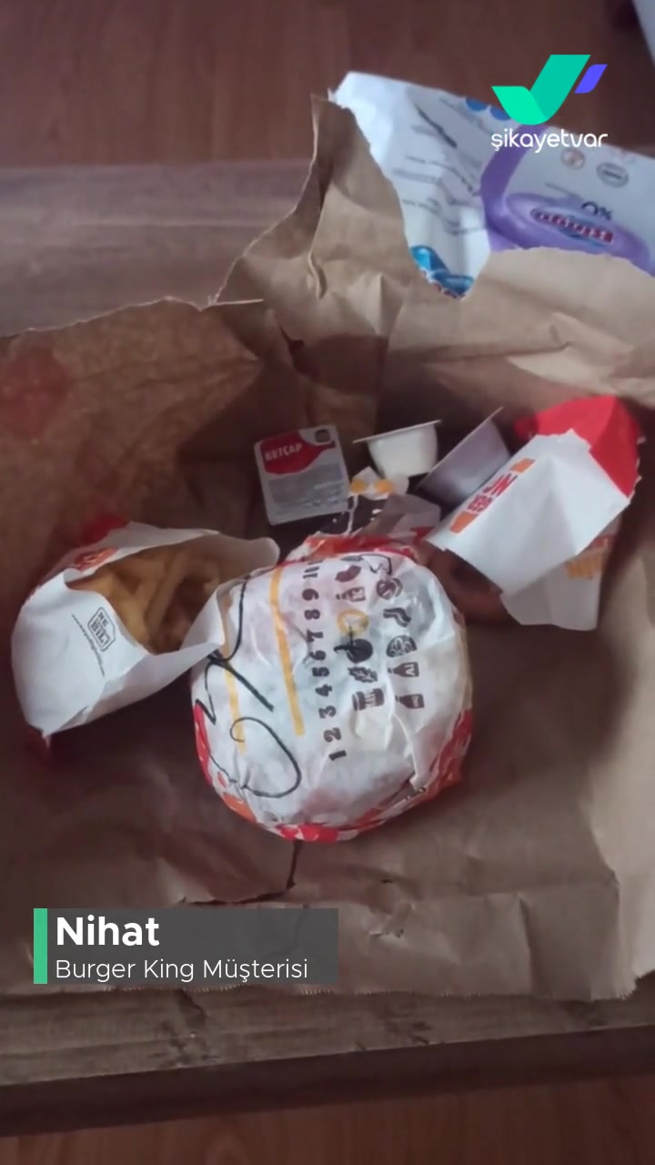 Ihlamurkuyu Burger King Sipariş Soğuk Ve Kötü Geldi! videonun kapak resmi