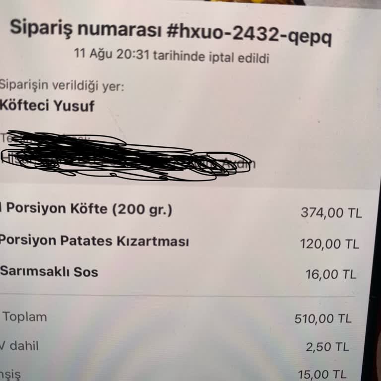 Didim Köfteci Yusuf'un Sorumsuzluğu