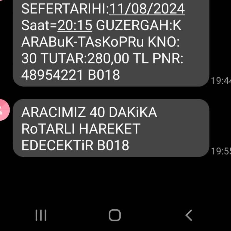 Efetur Otobüs Firmasının Sürekli Rötar Sorunu
