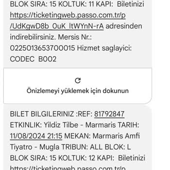 Zorlu PSM Passo Şirketi Habersiz Konser Bilet İptali