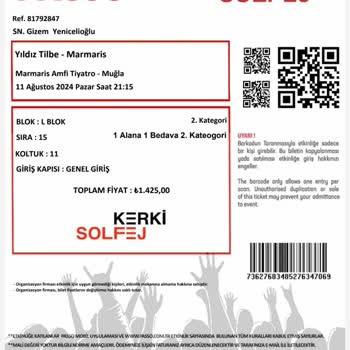 Zorlu PSM Passo Şirketi Habersiz Konser Bilet İptali