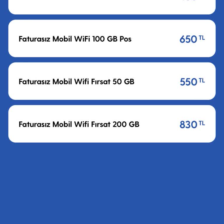 Turkcell Mobil Wi-Fi Fiyat Artışlarına Tepki