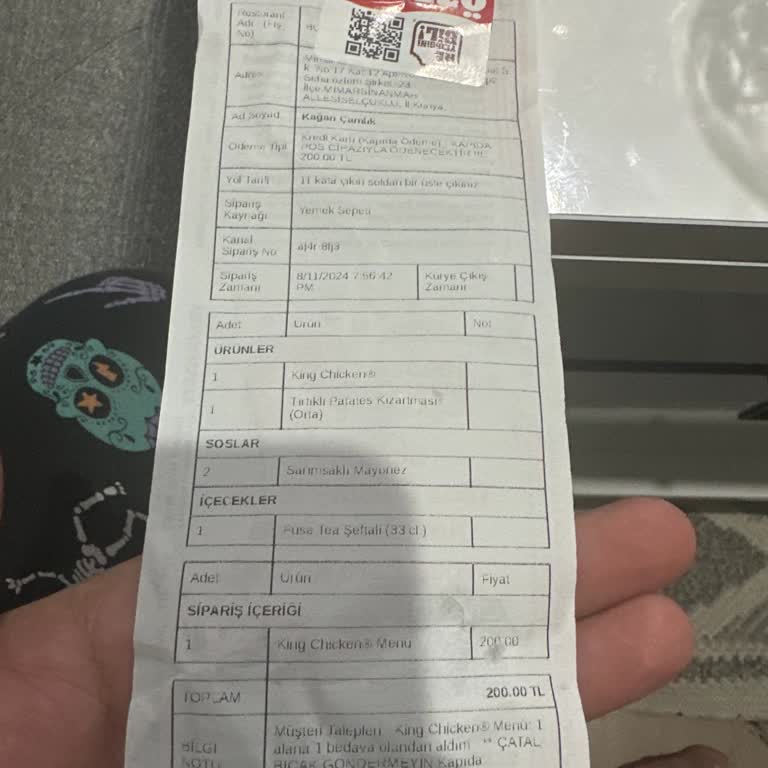 Yemek Sepeti Burger King Aldatmacası