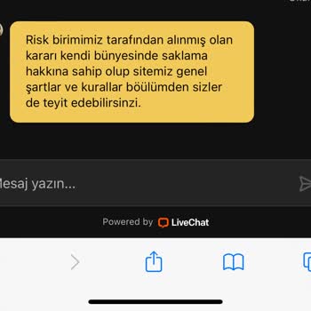 Norabahis'te Kazancım Silindi Ve Destek Bilgi Vermiyor