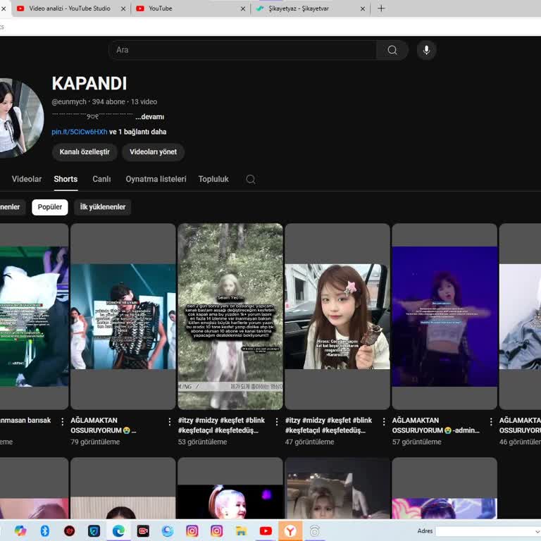 YouTube Nedensiz Keşfetim Kapattılar 1 Yıldır Kapalı Ve Açılmıyor