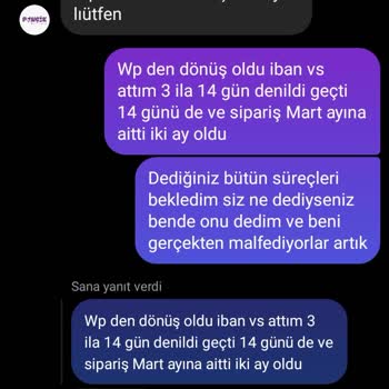 Butik Ponçik Para İademi Yapmıyor!