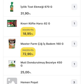 Migros Eksik Malzemeler Ve Yetersiz Müşteri Hizmetleri