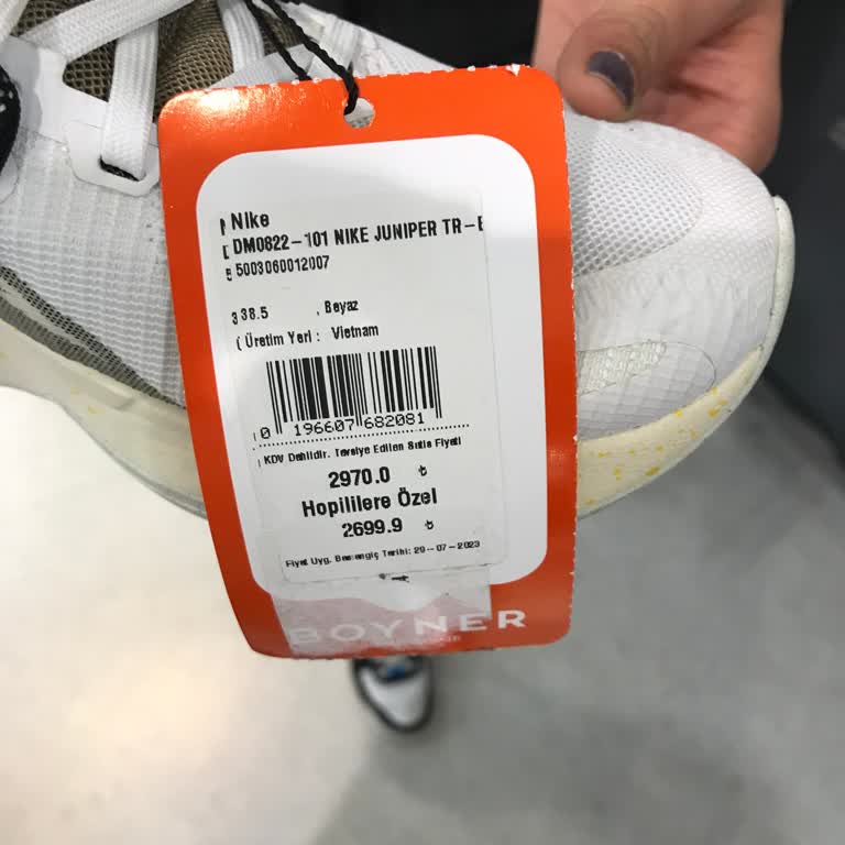 Boyner Tek Tarafı Olmayan Ayakkabı