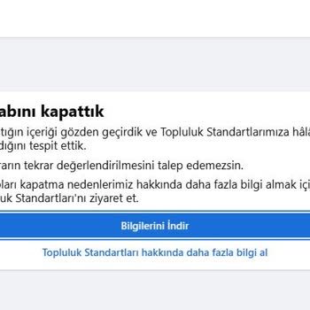 Meta Zalimce Bir Karar İntikam Hırsı Facebook 15 Yıllık Hesabımı Sildi