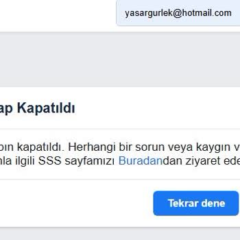 Meta Zalimce Bir Karar İntikam Hırsı Facebook 15 Yıllık Hesabımı Sildi