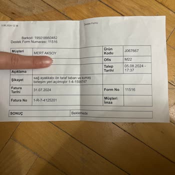 SPX Cepa Mağazasından Aldığım Merrell Ayakkabı Kenarından Patlak Verdi