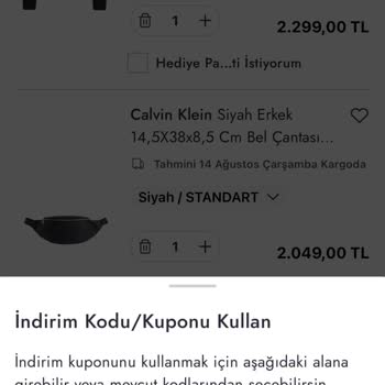 Boyner Çark Kuponu Kullanılmıyor!