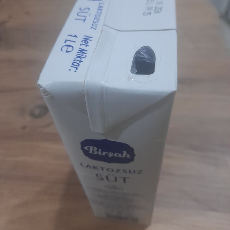 Birşah Laktozsuz Süt Tasarımı Kullanım Kolaylığı Sağlamıyor