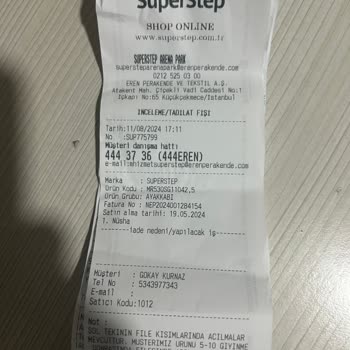 New Balance 530 File Sol Üç Kısmı Yırtıldı