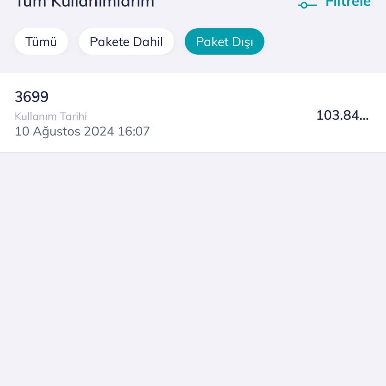 Türk Telekom 3699 Servis Aboneliği