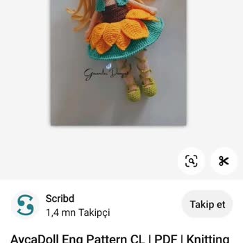 Scribd Ücretli Tasarımlarımı, Free Pattern Olarak Dağıtıyorlar.
