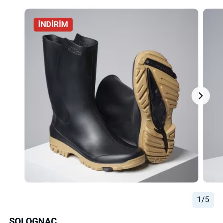 Decathlon Çizme Ortadan Yırtıldı