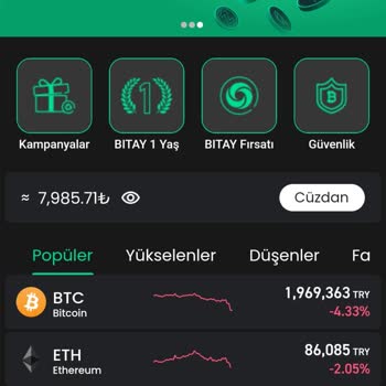 Bitay Sisteminde Paramı Alamıyorum