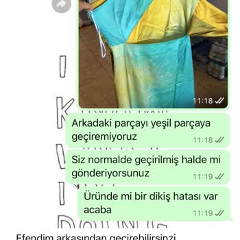 Butik Merve Aksoy Hatalı Ürün Gönderimi