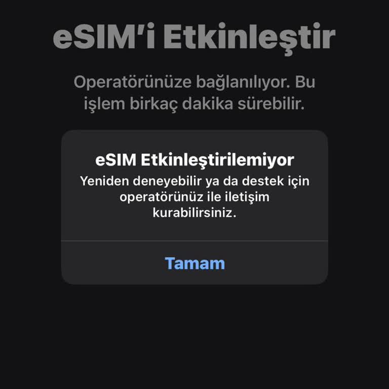 Vodafone SIM Aktivasyon Sorunu Ve Müşteri Hizmetleri Deneyimi
