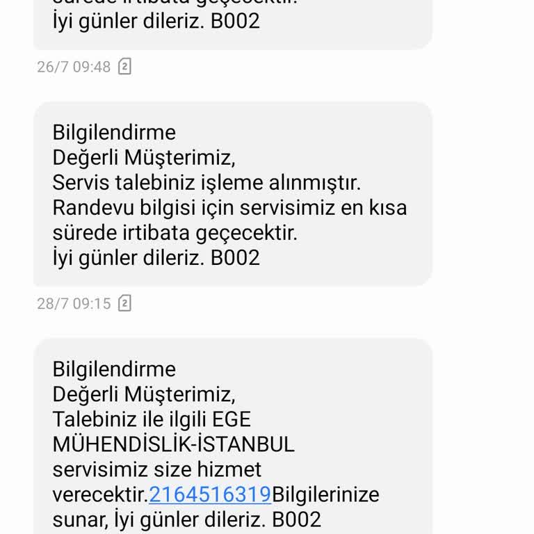 Daikin Servis Sorunu, Telefonlarına Cevap Vermiyorlar