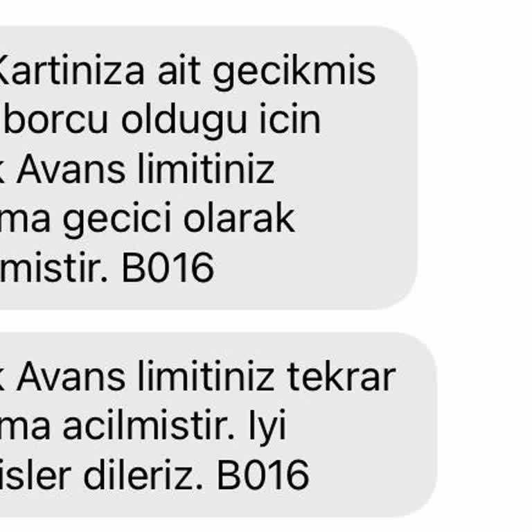 Ziraat Bankası Harçlık Avans Açılmaması