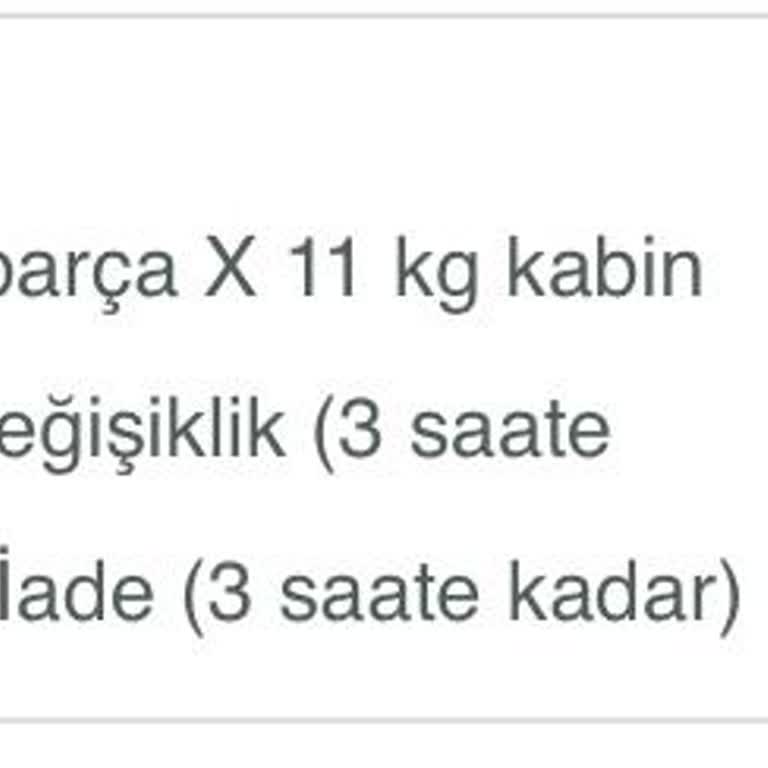 Enuygun.com Bagaj Hakkı Mağduriyeti