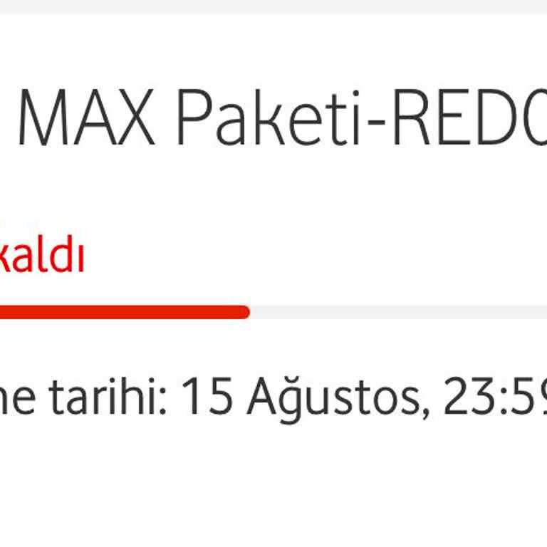 Vodafone Sınırsız İnternet Paketi Hayal Kırıklığı